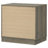 Litchfield 2-drawer Nightstand Bedside Table Grey Oak