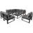 Nailsworth 8 - Person Patio Conversation Set with Cushions