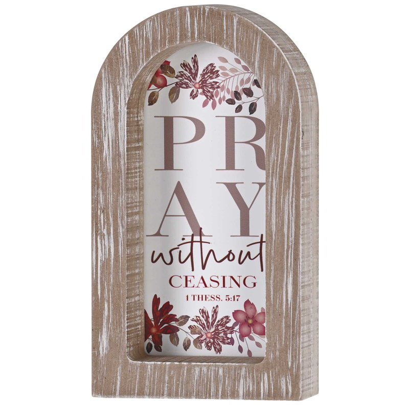 Framed Arch Pray Without Creasing 5X8