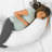 Bedgear Maternity and Body Pillow - Cooling Pillow - Washable Cover