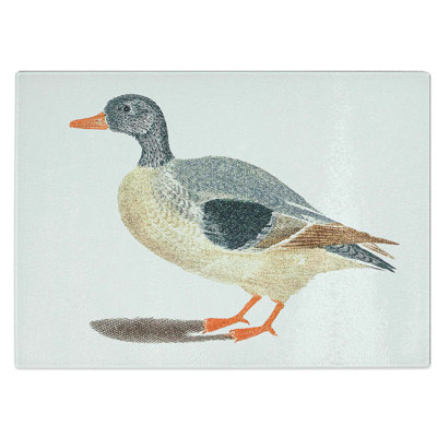 Glass Duck by Johan Teyler Chopping Board