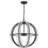 4 - Light Dimmable Globe Chandelier