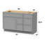 Base de meuble-lavabo simple 51 po seulement-97679234