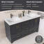 Ensemble de meuble-lavabo double 60 po Liskeard