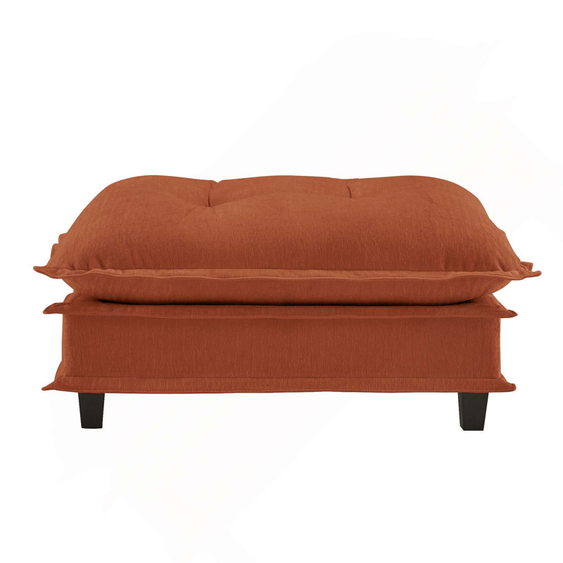 Repose-pieds rembourré Ultimate Comfort, Orange