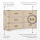 Paris 6 Drawer Dresser