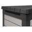 Keter Premier 200 Gallon Durable Resin Outdoor Storage and Organization Deck Box Ideal For Garden Patio Furniture and Supplies, Grey