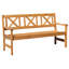 Bradon Solid Wood Pine Outdoor Bench-38420800-49501984