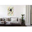 «Flower Thrower Retro» par Bansky, reproduction d'art graphique sur toile-27834454