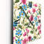 Horloge murale rétro rose et bleu-1255963656