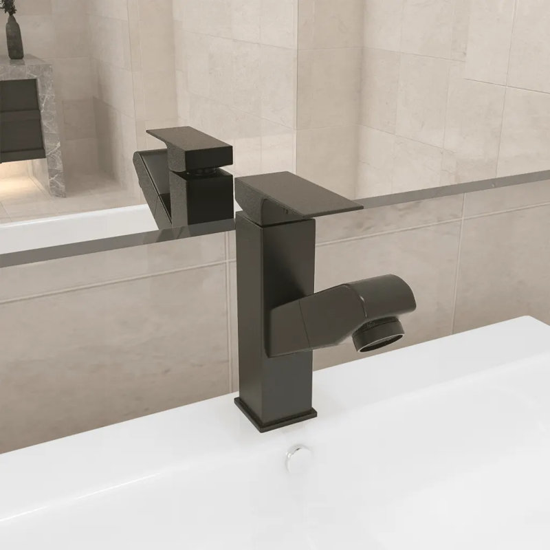 Karp Belfry Mono Basin Mixer, Dark Grey