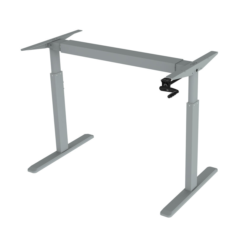 45" H x 64" W x 25" D Desk Base, Gray