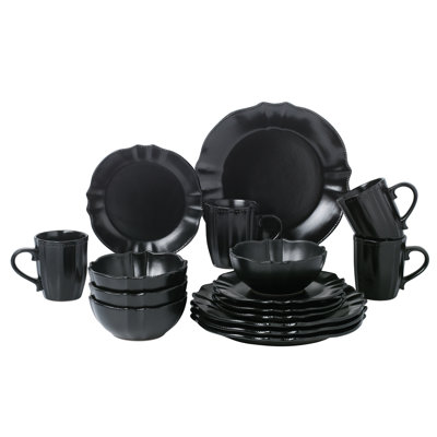 Porcelain China Dinnerware Set 16 Piece - Service for 4