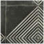 Carrelage mural en céramique 18 po x 18 po Merola Tile Kings Rombos Night