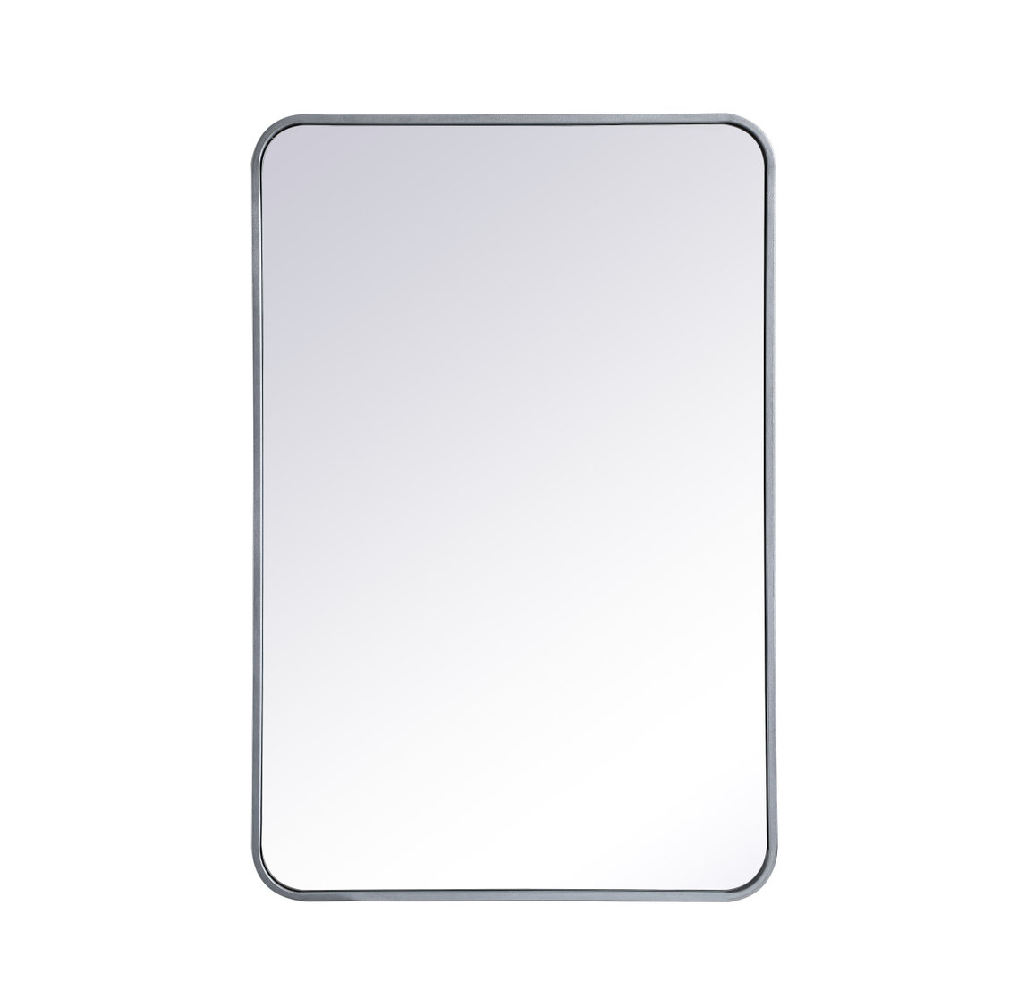 Sabine 36" Accent Mirror, Silver, 36" x 24"