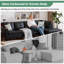 Canapé modulaire en similicuir 3 pièces-37763445-37763442