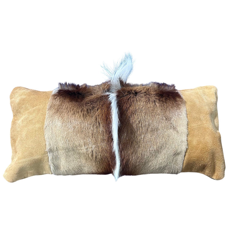 21X9” Springbok Beige Suede Pillow Case