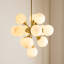 Lustre 13 lumières 24 pouces Delvine