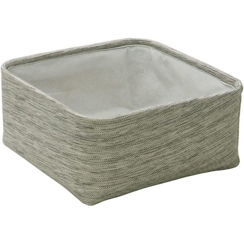 Square Textile Fabric 3 Piece Basket Set
