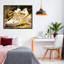 Giclée Splashy Gold Sneaker, design par Grotto Studios-629644384-629644413
