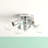 Perlita Semi Flush Mount