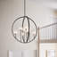 8 - Light Globe Chandelier