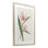 «Tropical Grace Birds of Paradise», reproduction sous verre encadrée, conception par Hannah Dawson