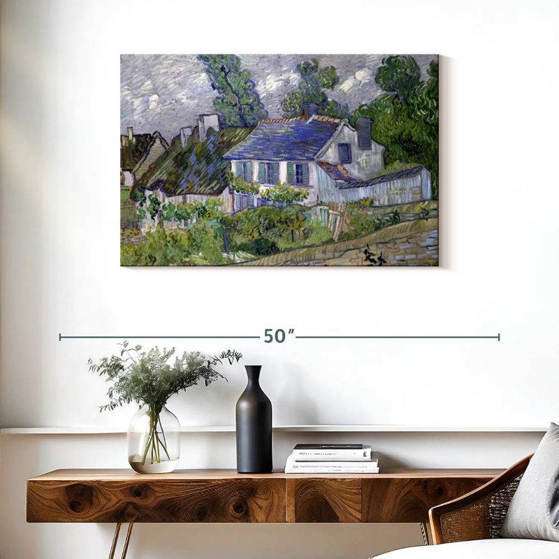 Alvord House At Auvers, H 24 po x l 36 po