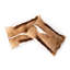 Springbok Hide/Mock Suede Lumbar Pillow
