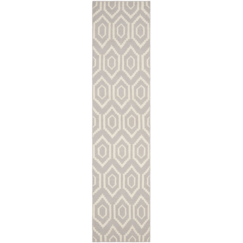 Doggett Geometric Hand Woven Area Rug, Runner 76 x 244 cm