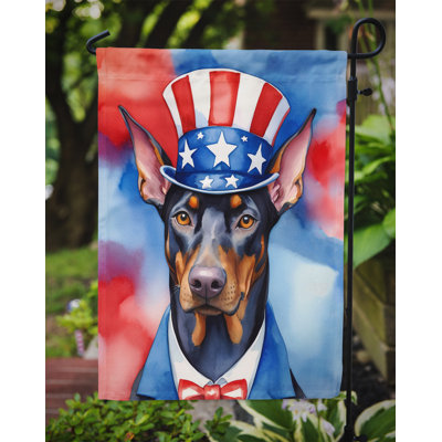 Patriotic American Garden Flag