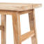 Cassano Solid Wood Accent Stool