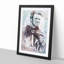 Clint Eastwood in Abstract - Framed Print-55680172-55680176