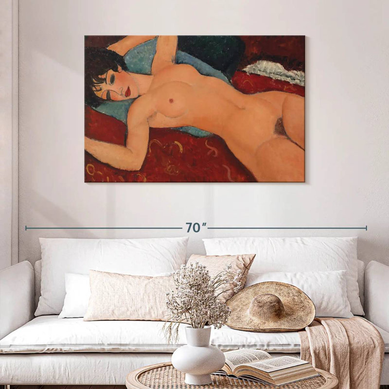 Nu Couche, 30" H x 45" W