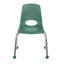 Chaise empilable 12 pouces avec patins à billes, 96 pièces / palette -128757084-128757086-116183654