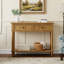 Console Daisy Series avec deux tiroirs et une tablette inférieure pour un rangement et une présentation améliorés-145347458