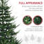 Arbre de Noël artificiel 7,5 pi, arbre de Noël articulé en pin avec 1218 branches réalistes, base en acier, ouverture automatique-1673100046
