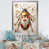 Cadre simple argenté