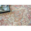 Antique Loom Rust/Beige Polyester powerloom Area Rug-713404250