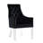 Baek Acrylic Leg Dining Chair-23690559