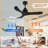 42-Inch Ceiling Fan Without Light