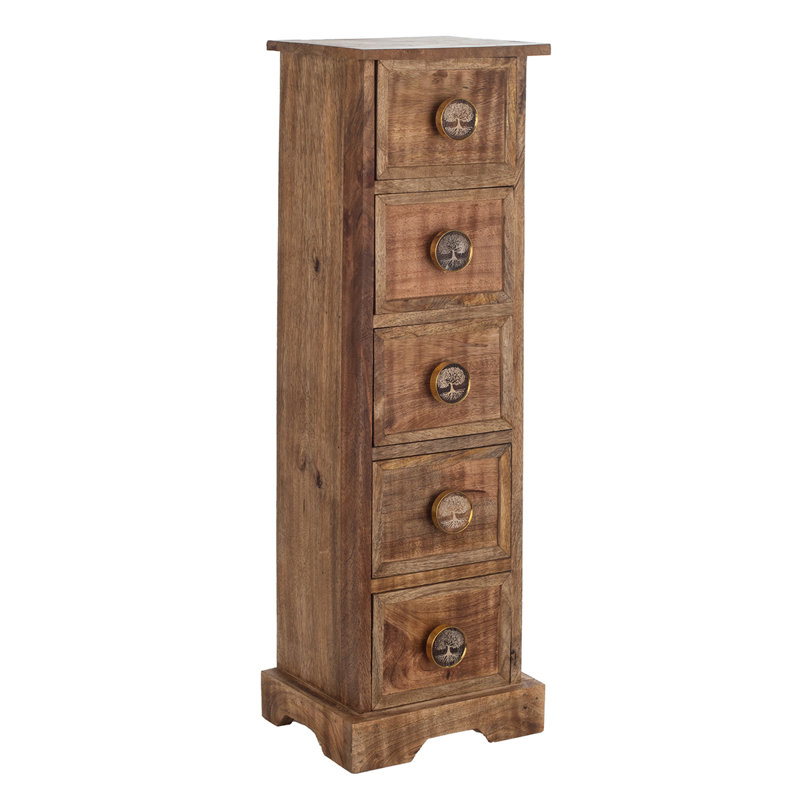 Errol 20 cm W Chest of 5 Drawers