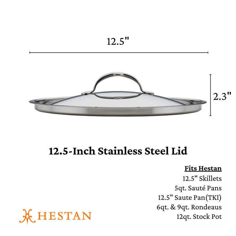Provisions Stainless Steel Lid 11", 11" W