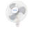 Hurricane Supreme 18" 90 Degree Oscillating 3 Speed Wall Mounted Fan, (4 Pack)