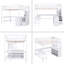 Lit mezzanine double Johandy Kids-1070103105