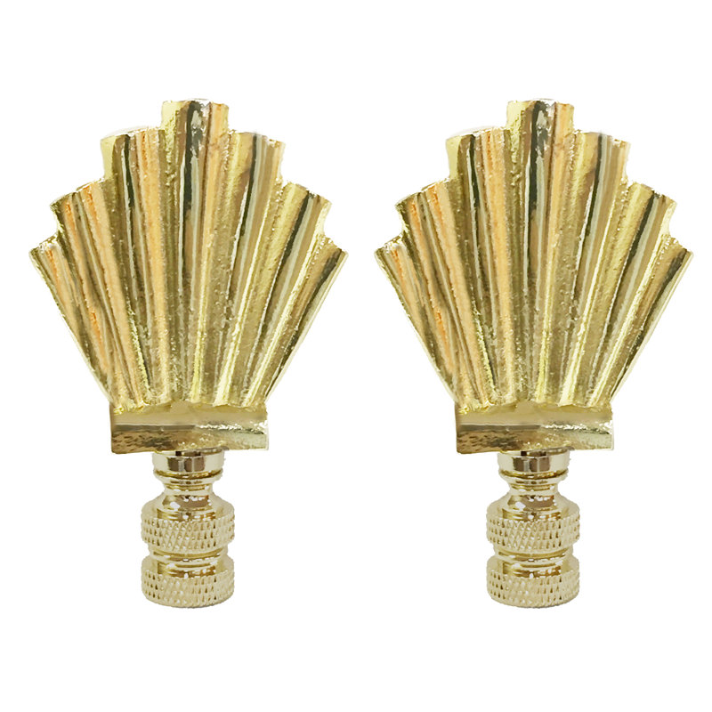 Art Deco Motif Lamp Finial