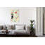 «Balloon Girl in Retro», reproduction d'impression sur toile tendue-27834444