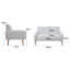 Embla 2 Seater Corduroy Loveseat