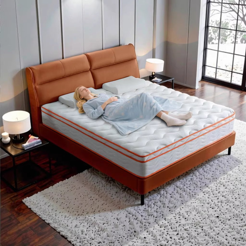 King Size 10 Inch Hybrid Mattress in a Box - Medium Firm Memory Foam & Pocket Spring Mattress for Back Support, Fiberglass Free, CertiPUR-US Certified, 100 Night Trial