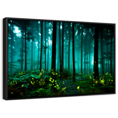 Glowing Fireflies Canvas Print